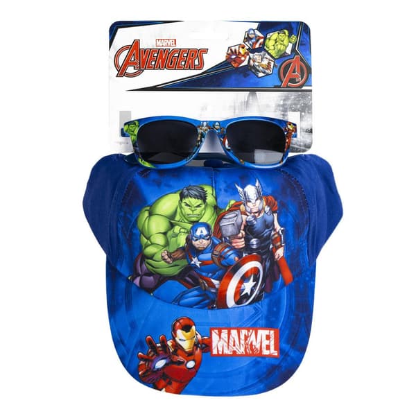 Avengers solglasögon och basebollkeps set
