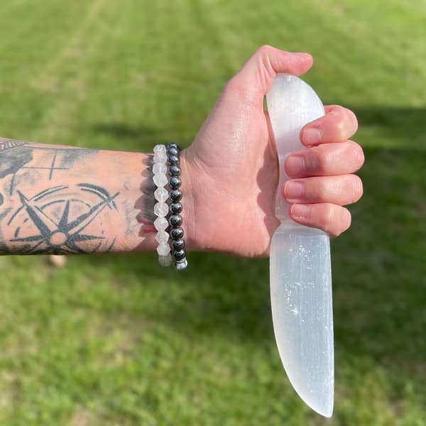 Ritualkniv av Selenit - Klassisk