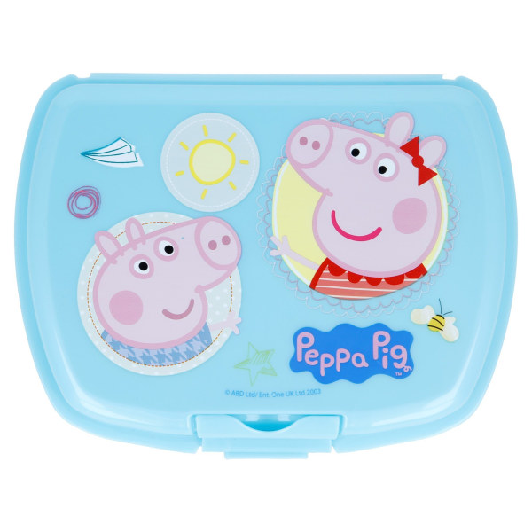 Matlåda Lunchbox Greta Gris / Peppa pigg Blå