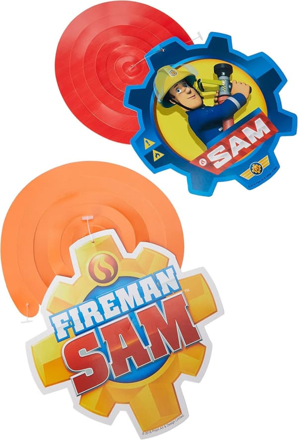 Fireman Sam Dekorationsband set om 6