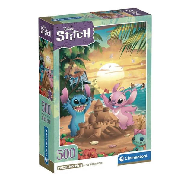 Disney Lilo & Stitch Pussel 500 Bitar – Clementoni