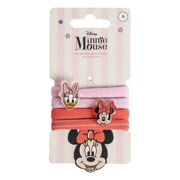Disney Minnie Daisy hårsnoddset, 4 delar