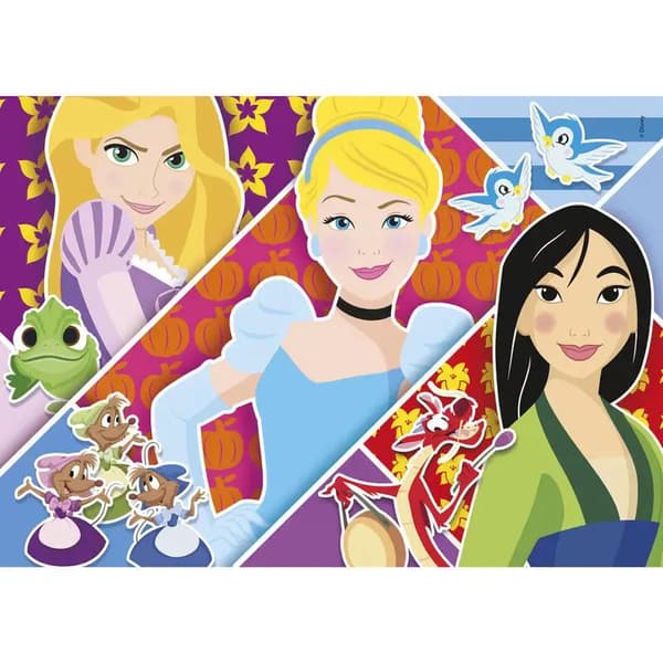 Disney Prinsessor pussel 2x20 bitar Clementoni