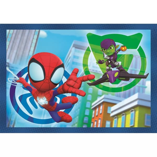 Spindelmannen Spidey 4-i-1 pussel Clementoni