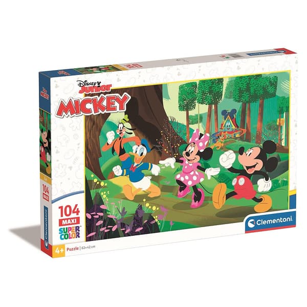 Disney Musse Pigg Lush Forest maxi-pussel 104 bitar Clementoni