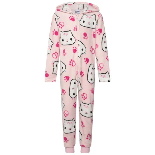 Gabbys Dockskåp Rosa lång pyjamas för barn, overall 98 cm