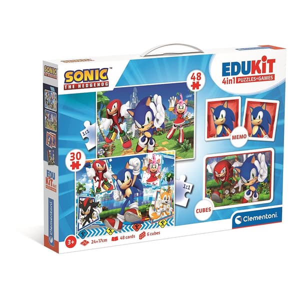 Sonic the Hedgehog 4-i-1 Spelsamling Clementoni