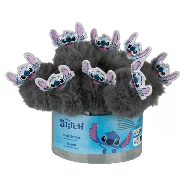 Disney Lilo och Stitch penna med pompom, 23 cm