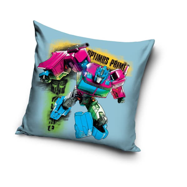 Transformers Optimus Prime kuddfodral i sammet 40x40 cm