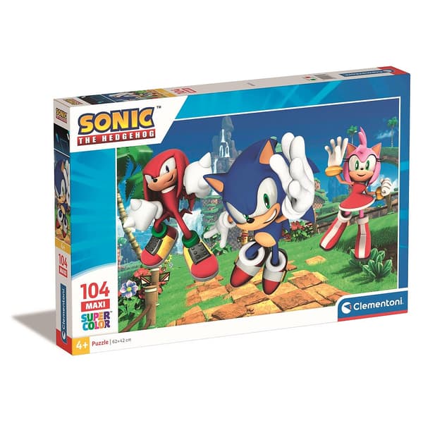 Sonic the Hedgehog Amy Rose maxi-pussel 104 bitar Clementoni