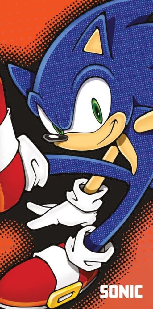 Sonic the Hedgehog Badhandduk 70x140 cm