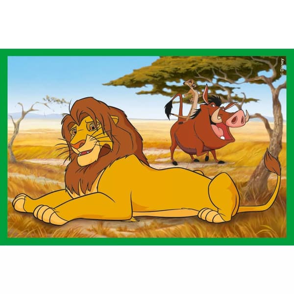 Disney Classics Loveable Kubpussel 6 delar Clementoni