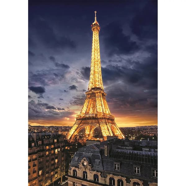 Cities Tour Paris 1000 bitars pussel Clementoni