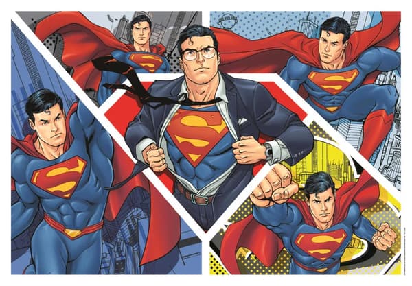 Stålmannen Comic Legends 104-bitars maxi pussel Clementoni