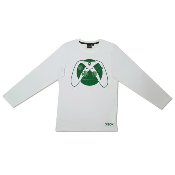 Xbox Endless White barntröja med lång ärm, 140 cm
