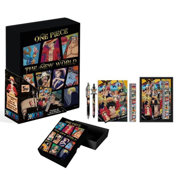 One Piece skrivset, 5 delar