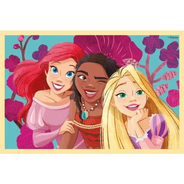 Disney Prinsessor Clementoni 6-delar Kubpussel
