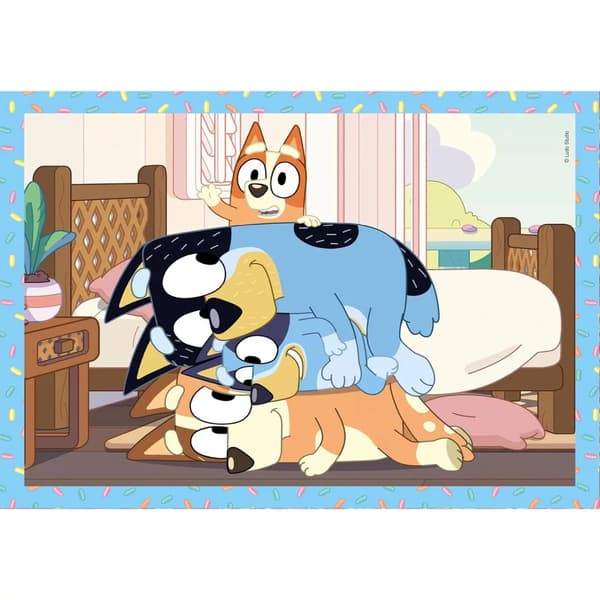 Bluey 4-i-1 Pussel Clementoni 12-24 bitar