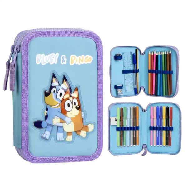 Bluey Fyllt pennfodral 29 delar