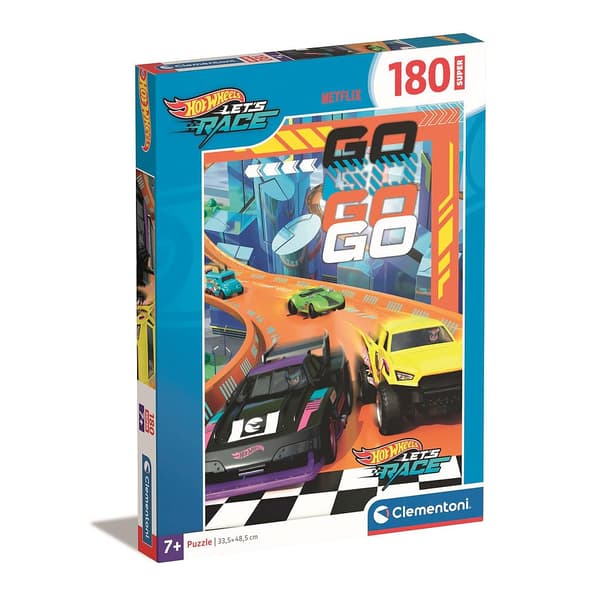 Hot Wheels Finish Line 180 bitars pussel Clementoni