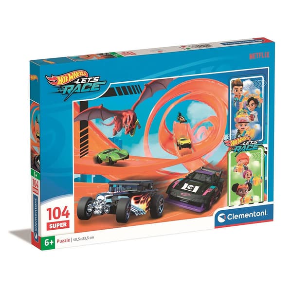 Hot Wheels Citizens 104-bitars pussel Clementoni