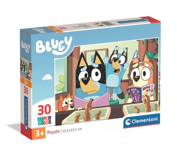 Bluey Hemma Roligt 30-bitars Clementoni pussel