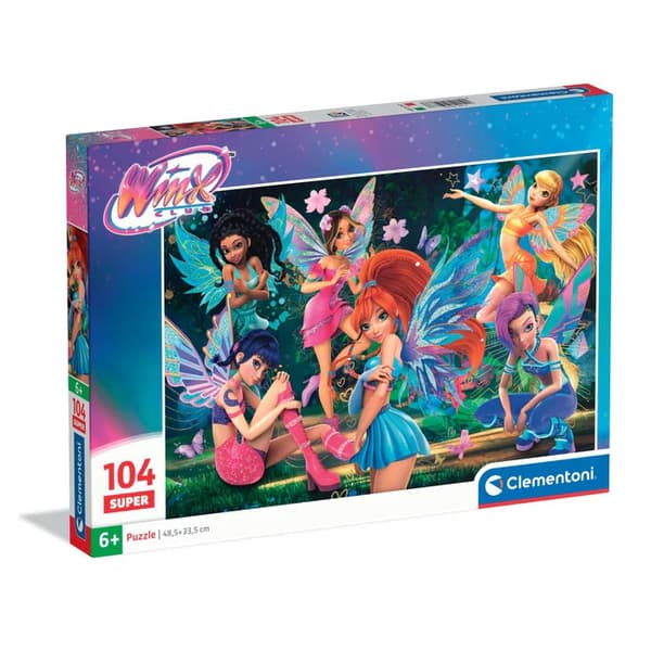 Winx Club Mystical 104-bitars superpussel Clementoni