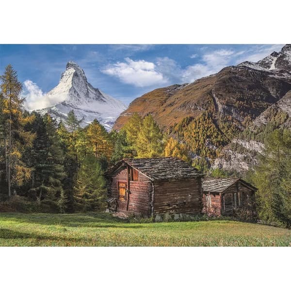 Colour Charming Matterhorn Mountain 500-bitars kompakt pussel Clementoni