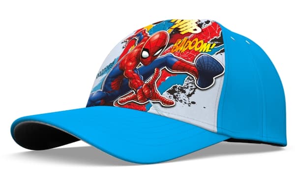 Spider-Man keps för barn blå 56