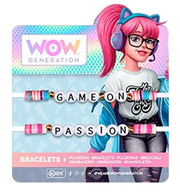 WOW Generation Game On, Passion armband set 2 delar