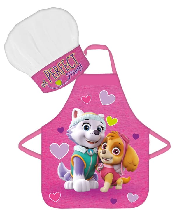 Paw Patrol Perfect Team barnförkläde 2-delars set