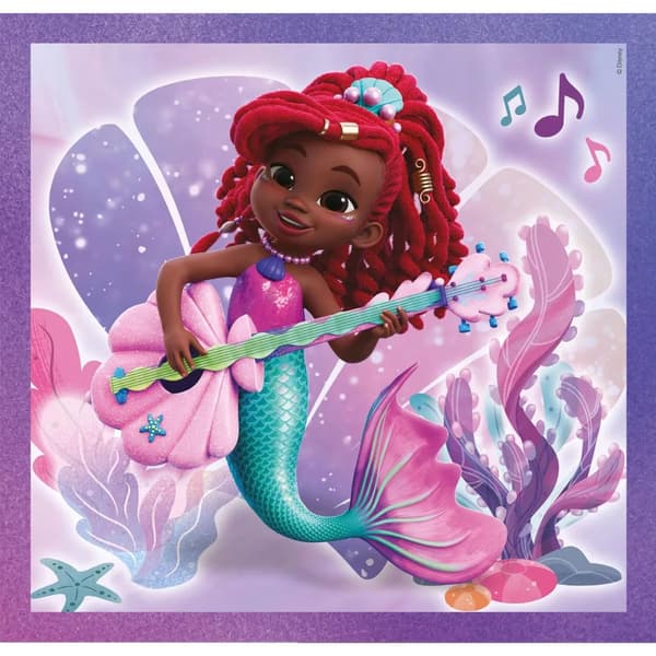 Disney Prinsessor Junior Ariel 3x48-bitars Clementoni pussel
