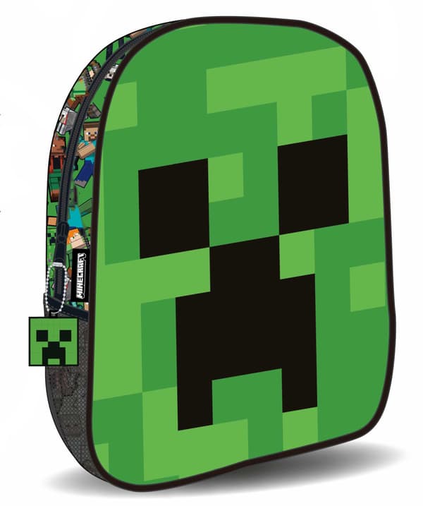 Minecraft Ryggsäck med ansikte, 30 cm