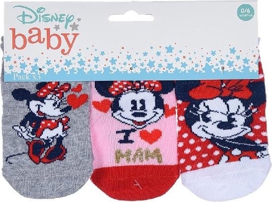 Disney Mimmi Pigg babysockor 0-6 månader
