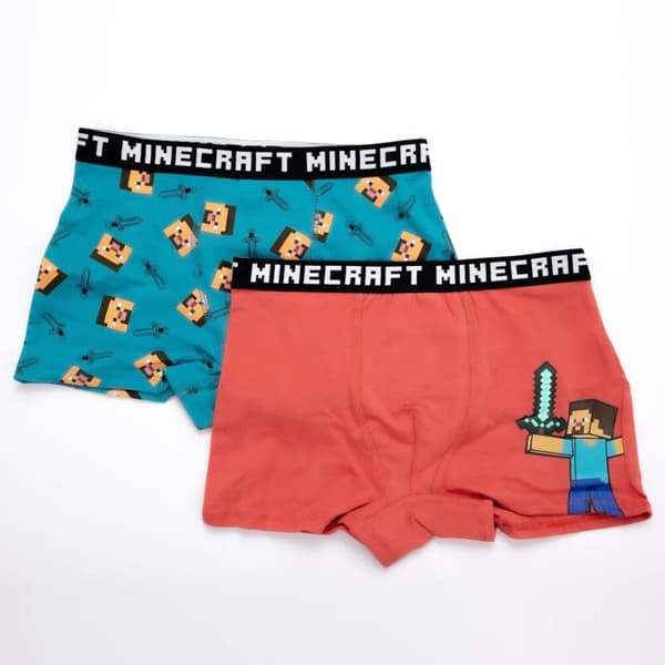 Minecraft children's boxer shorts 2 pieces/pack 9 år