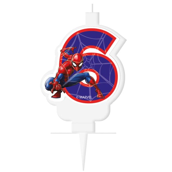 Spindelmannen Marvel Sifferljus, 6
