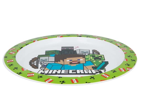 Minecraft tallrikar, 4-pack, 23 cm