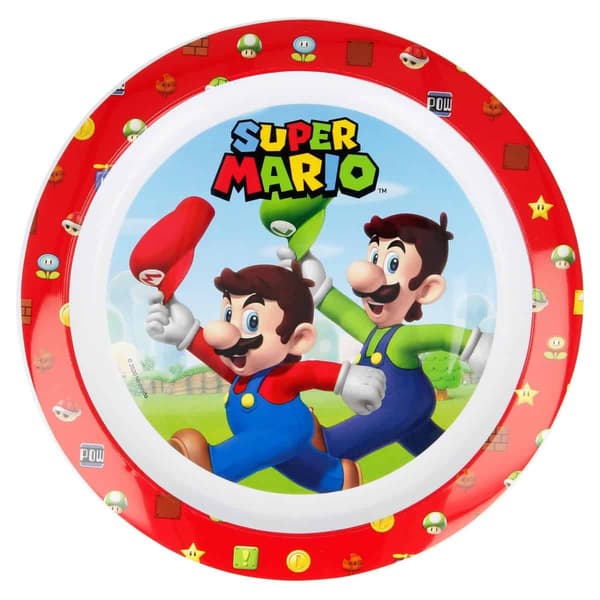 Tallrik Super Mario, 2-pack
