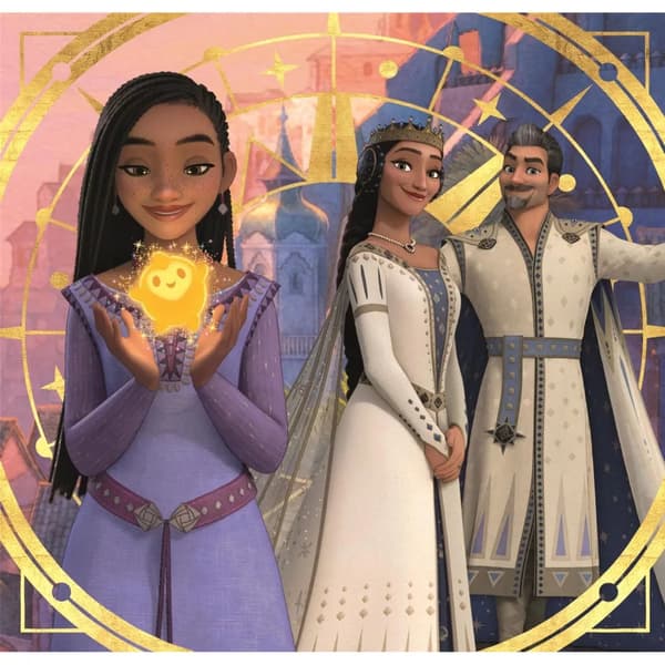 Disney Wish Mystic 3x48 bitars pussel Clementoni