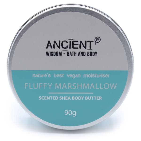 Doftande Shea Kroppssmör 90g - Fluffig Mashmallow