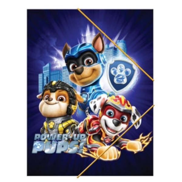 Paw Patrol A4 elastisk mapp