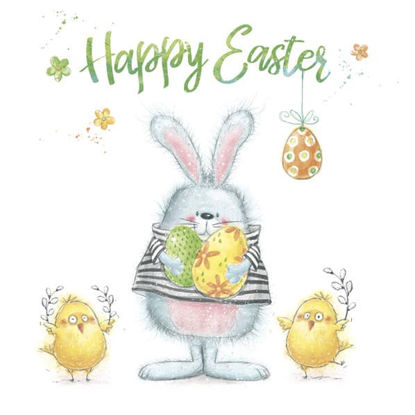 Easter Joyful Animals servetter 20-pack 33x33 cm