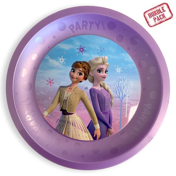Disney Frozen Wind micro premium middagsassiett set om 4, 21 cm