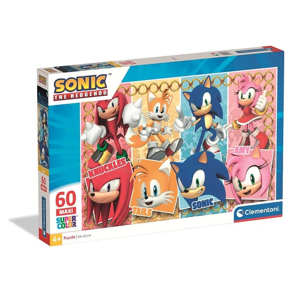 Sonic the Hedgehog 60-bitars maxi-pussel Clementoni