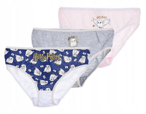 Harry Potter Hedwig barnunderkläder, trosor 3-pack 110 cm