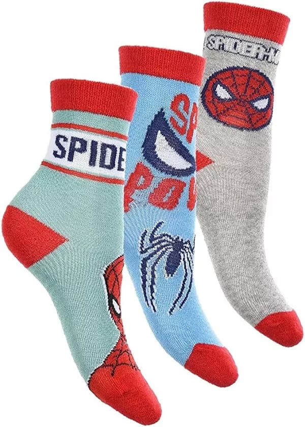 Spider-Man Strumpor Barn 3-pack 23/26