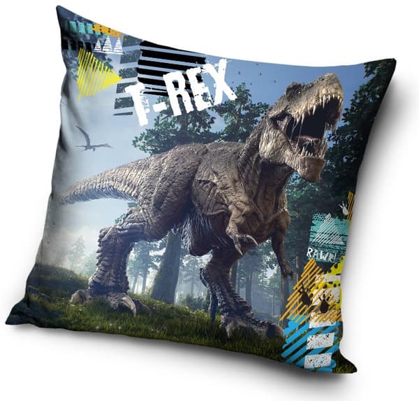 Dinosauriekuddfodral 40x40 cm