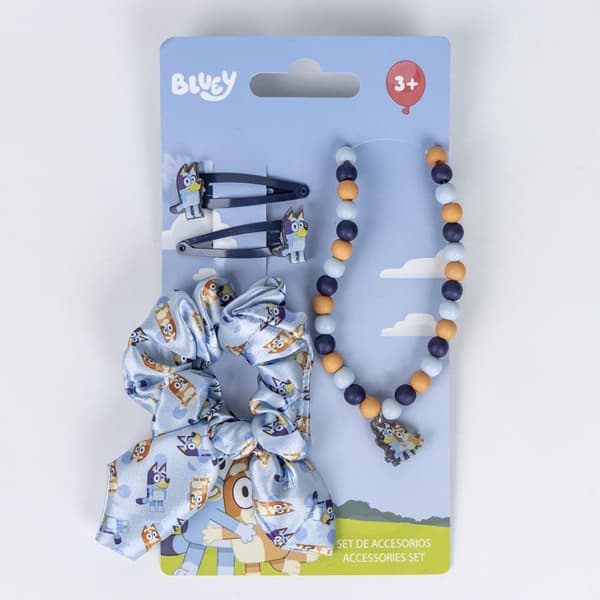 Bluey halsband och håraccessoarset