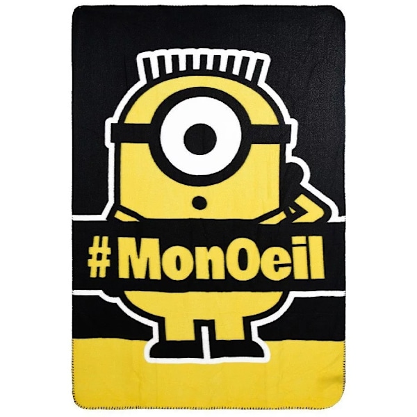 Fleecefilt Minions Monoeil 100x150cm