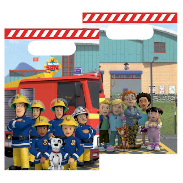 Fireman Sam Teamwork presentpåse 8 delar